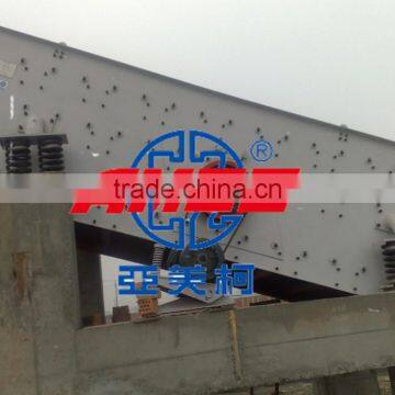 Big Capacity Horizontal Vibrating Screen / Sand Sieving Machine,AMEC Manufacture
