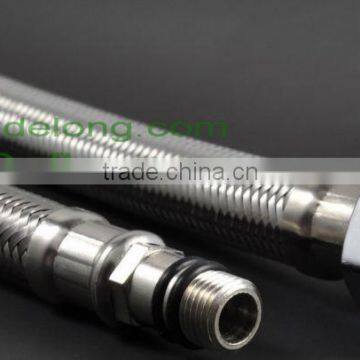 304# Stainless Steel Knitted Hose EPDM Model DK001 Plumbing Hose 10cm~200cm photo-3