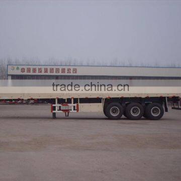 25~60ton Drop Side Tractor Trailer photo-3