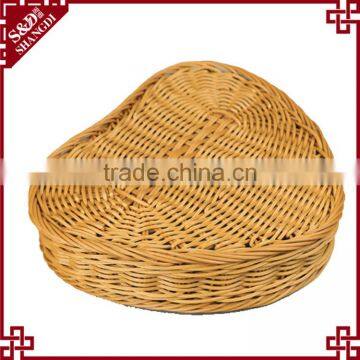 S&D Cheap Fruit Basket Wicker Storage Basket Picnic Basket Storage Basket Rattan Basket