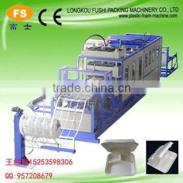 Best Full Auto Disposable Foam Plate/Container/Box/Tray Vacuum Forming Cutting Stacking Machine photo-3