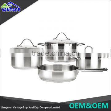 Eco-friendly High Quality 7pcs Polishing 316 Stainless Steel Cookware photo-6
