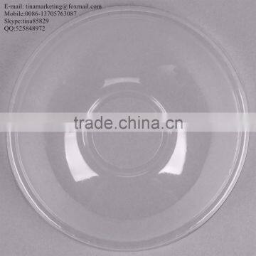 Custom Disposable PS Plastic Clear Dome Lid With Hole for Clod Drink Cup photo-5