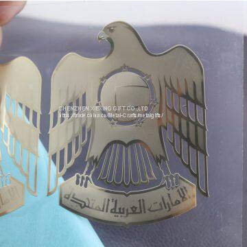 Customize Brand Logo 3M Self Adhesive Metallic Sticker photo-3