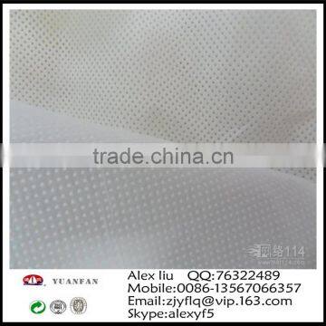 High strength of tensile white pp spunbond non woven fabric