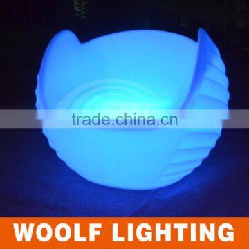 Lovely Plastic Color Changing Design LED Single Sofa With Texture photo-3