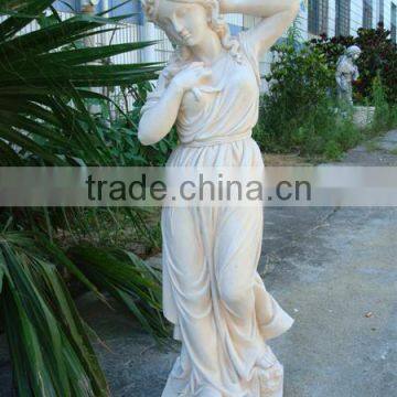 Lovely Girl Statue With Resin Material photo-3
