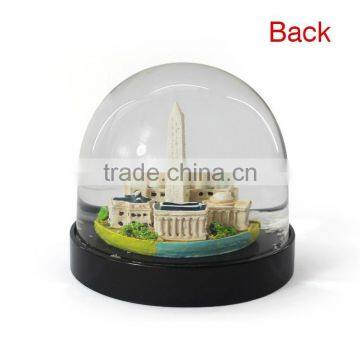 2015 Clear Plastic Craft Snow Globe photo-3