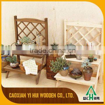 Fashionable Best Selling Round Wooden Flower Pots Stands
