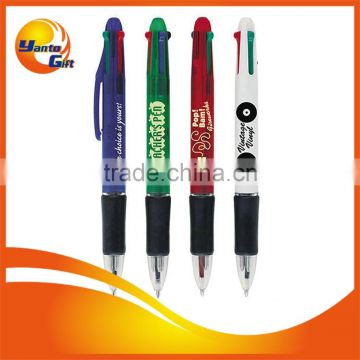 Advertising 4 Color Plastic Pen