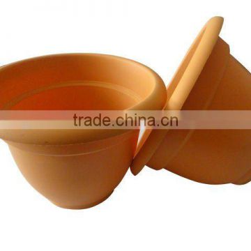 Ground Plastic garden flowerpot, plant pot, different colors, eco-friendly