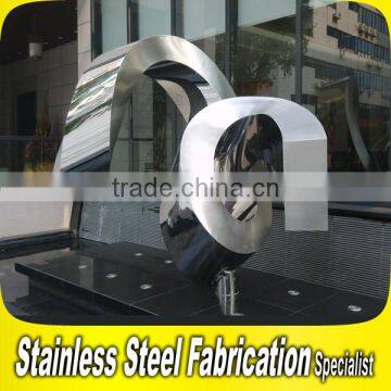 Modern Sculpture Garden Metal Sculpture Stainless Steel Statue