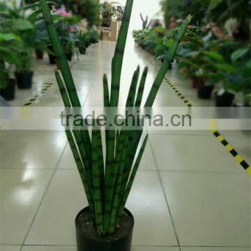 Artifiical fake Ottelia alismoides potted plant