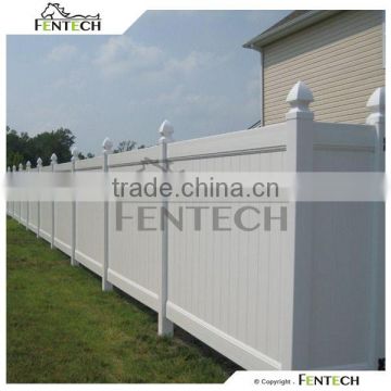 Popular Design UV Proof Plastic/Vinyl/PVC Backyard Privacy Fence