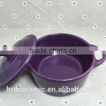 Wholesale Stocked Painting Ceramic Soup Bowl With Lid photo-4