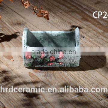 High Quality Colorful Cement Garden Flower Pot photo-2