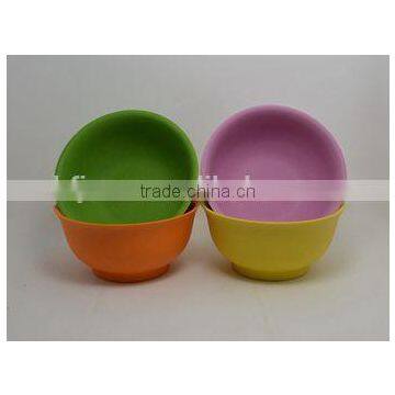 Hot-sell Eco Bamboo Fiber Mini Kids Bowl photo-3