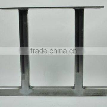 16 Inch Outdoor Garden Table Leg Metal Iron Double T Shape Bench Leg photo-4