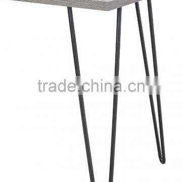 18 Inch 2 Rod Black Mirror Solid Steel Hairpin Leg Wholesale Price photo-5