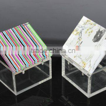 China Wholesale Acrylic Box With Lid/acrylic Gift Box/acrylic Decorated Gift Boxes With Lids photo-2