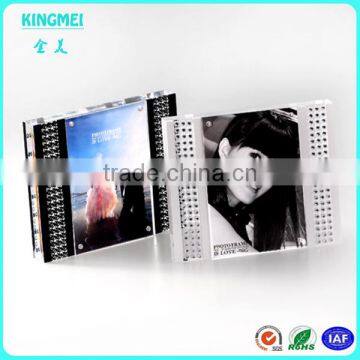 KM-JP94 Round Acrylic Photo Frame, Football Shape Acrylic Photo Frame photo-3