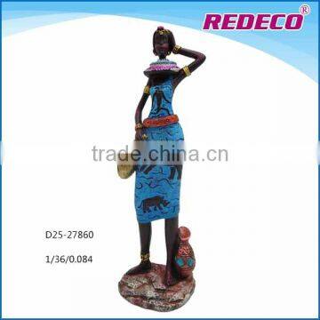 Resin decorative african art wholesale