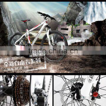 portable aluminum frame 26 inches mountain bike 18 speed mountian bicycle