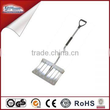 Metal snow shovel