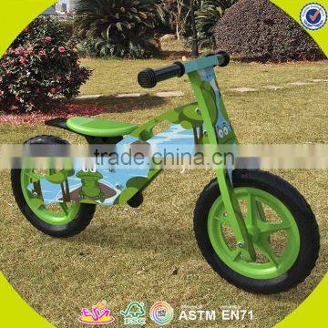 2017 Wholesale Cheap Wooden Childrens Bike Without Pedals for Toddlers W16C175 photo-4