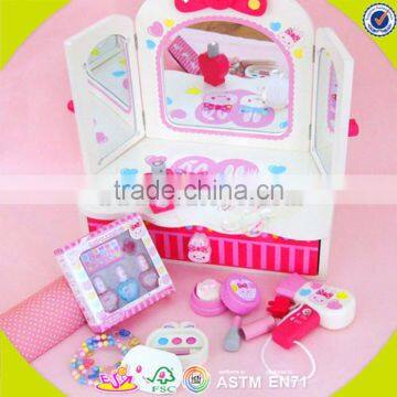 Оптовая деревянная комодная игрушка для младенцев, деревянный комод высокого качества для детей, недорогой деревянный набор для кухни W10D015 photo-3