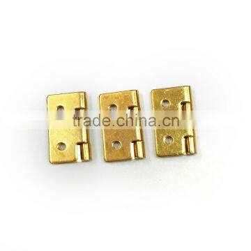 Mini Beauty Solid Brass Hinges For Jewelry Box / Wholesale Brass Mini Hinge For Wooden Box photo-5