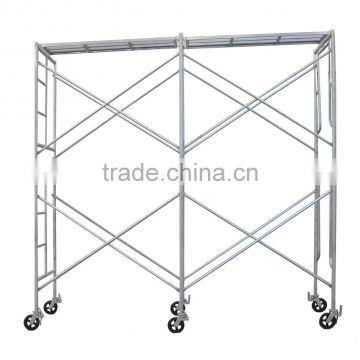 Ladder Type Scaffolding Frame with Galvanized Cross Brace