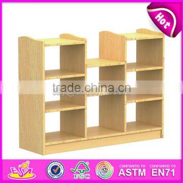 Handmade Multi-function Kindergarten Children Furniture Wooden Toy Storage Ideas W08C179 photo-4