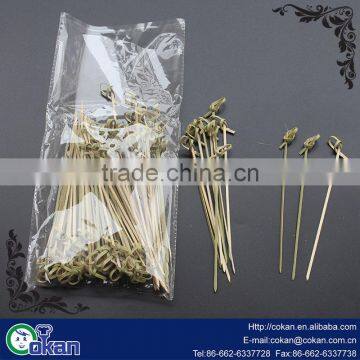 CK-KT709 Colorful New Style Heart Disposable Wooden Fruit Forks/ Bamboo Fruit Fork for Party or Wedding photo-4