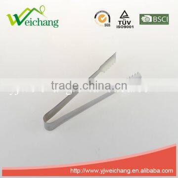 WCL022 Wholesale Stainless Steel Food Tong Ice Tong Tea Bag Tong Salad Tong