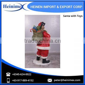 High Quality, Durable, Cold Cast Poly-Resin & Fibre-glass Santa With Toys photo-6