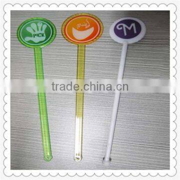 Promotion 2016 New Product Plastic Custom Cocktail Stirrer photo-2
