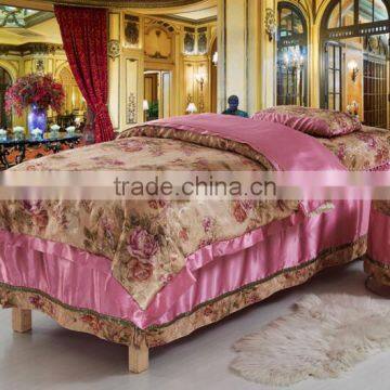 Latest Style Hot Sale China Supplier Carton Massage Bed Sheet/bedspread/Flat Sheet photo-3