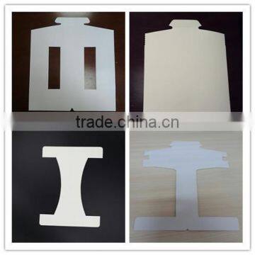 shirt accessories 400gsm/350gsm white cardboard, high quality cardboard for shirt package