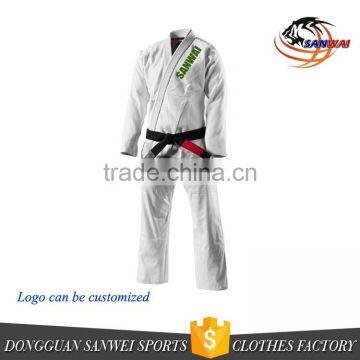 Wholesale New Design High Quality Custom Made Pearl Weave Fabric Patches Bjj gi White Brazilian Kimono Jiu Jitsu photo-4