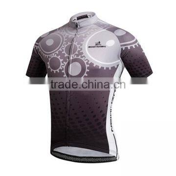 OEM 100%polyester Sublimated Cycle Jersey Custom Lightweight Bike Uniform Italian Fabric photo-6