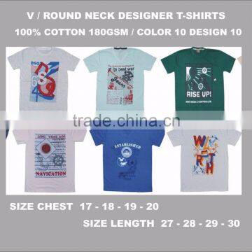 T-Shirts 100% Cotton O-Neck low price high quality