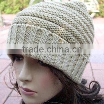 Knitted Beret Hat photo-5