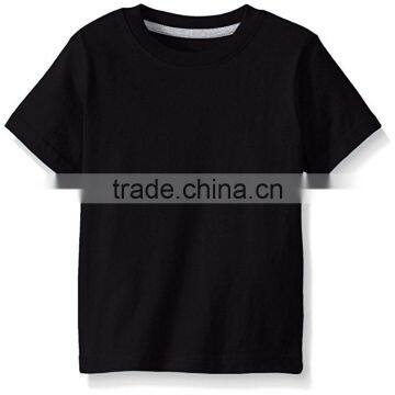 Kids Tshirts Wholesale 100% Cotton Jersey Boys' Short Sleeve Crew Neck Tee photo-4