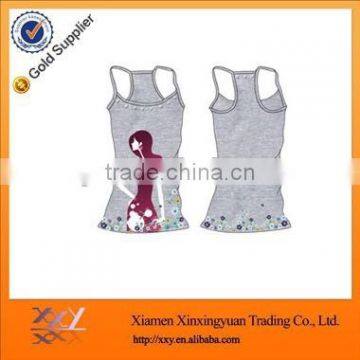 Girl Fitted Tank Tops Custom Online Shopping