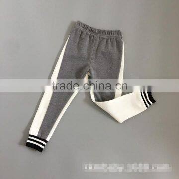1-7 Years New 2017 Wholesale Autumn Cotton Spliced Boys Girls Pants (pick Size Color) photo-3