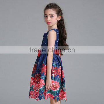 New Design High Quality Children Long Frocks Designs Kids Wedding Dresses#l559 photo-3