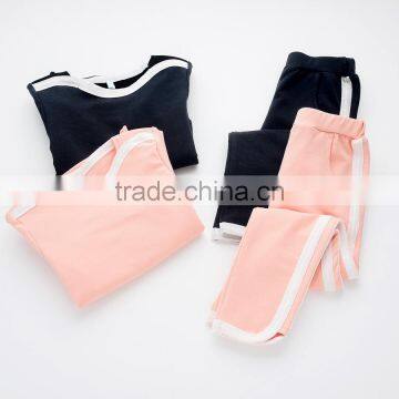 custom made sweat training suits for children/Spring and Autumn kids sports suit