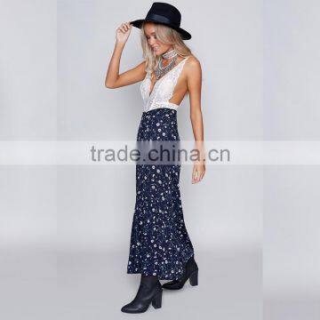 Hottest Gypsy Lady Clothing Boho Chic Latest Printed Wrap Maxi Skirt photo-3