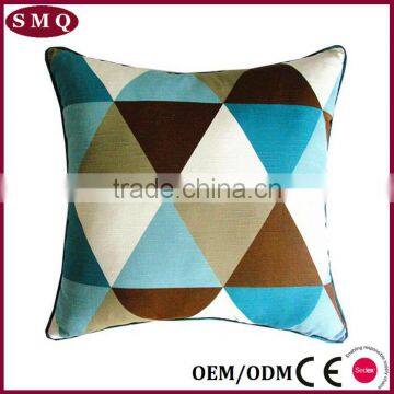 custom size pillow cases and non woven pillow cover with piping